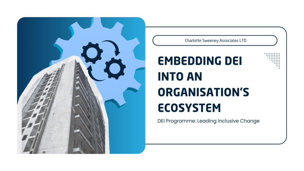 embeding dei into an orgs ecosystem